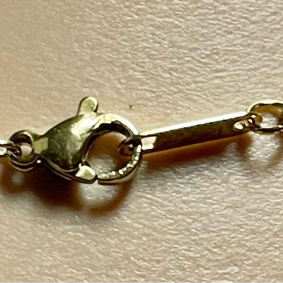 FASHION JEWELRY STAINLESS STEEL WOMEN'S GOLD COLOR CHAIN - Picture 8 of 8